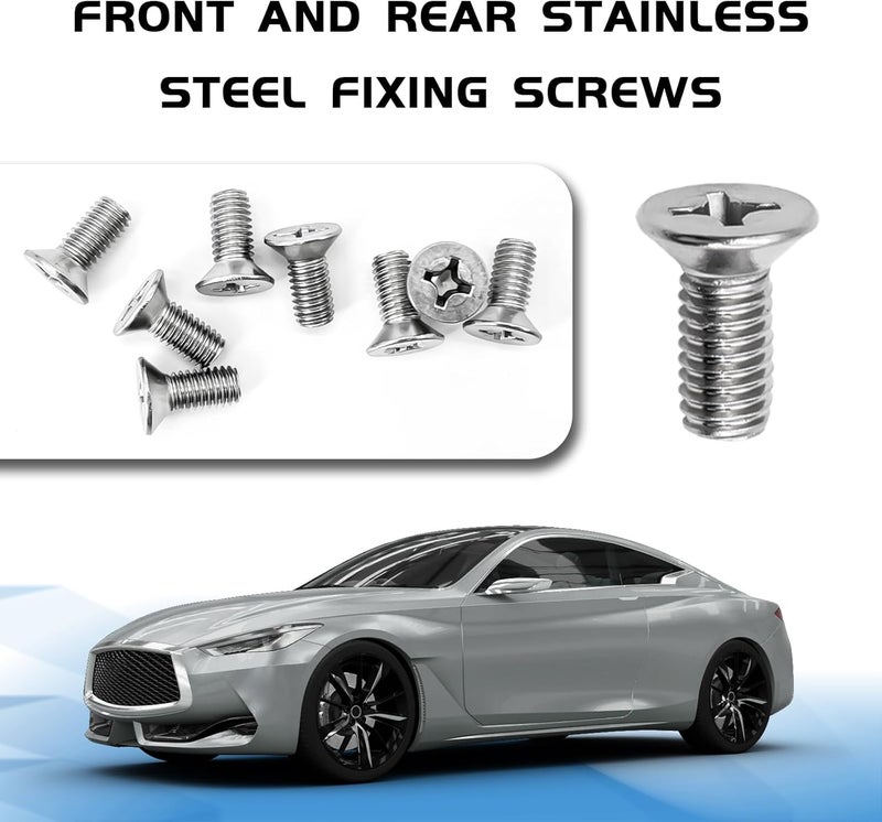 Hirificing 4PCS Rotor Screws Brake Rotor Retaining Screw, Brake Disc Rotor Screws 93600-06014-0H- for Front and Rear for Honda, Acura, Hyundai, Kia Models, Stainless Steel Retaining Hardware Bolts - Image 5